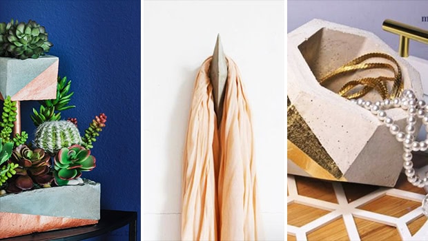 16 Wicked DIY Concrete Craft Ideas To Add To Your Decor