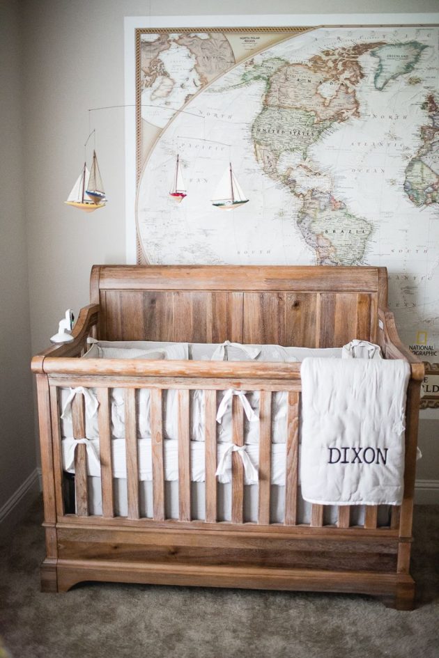 2019’s Top 5 Influential Nursery Décor Trends in Europe and Beyond - White, room ideas, nursery, non-toxic, nature themed, home decor, furniture, crown motifs, baby's room, animal themed