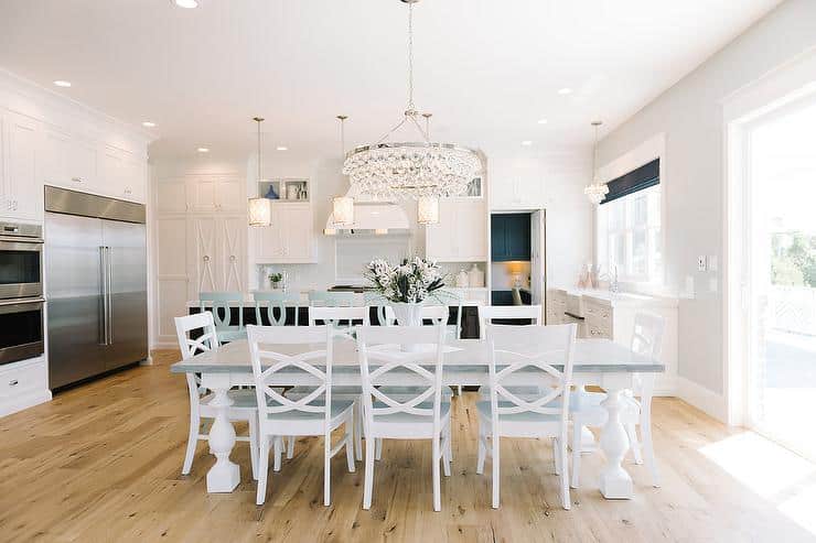 White Chandelier In The Dining Room- 12 Extravagant Ideas White Chandelier In The Dining Room- 12 Extravagant Ideas