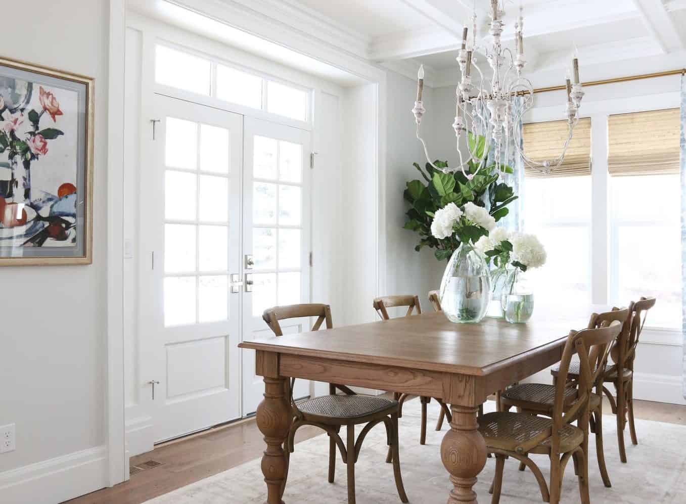 White Chandelier In The Dining Room- 12 Extravagant Ideas White Chandelier In The Dining Room- 12 Extravagant Ideas