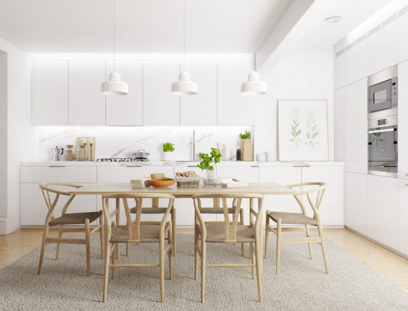 White Chandelier In The Dining Room- 12 Extravagant Ideas White Chandelier In The Dining Room- 12 Extravagant Ideas