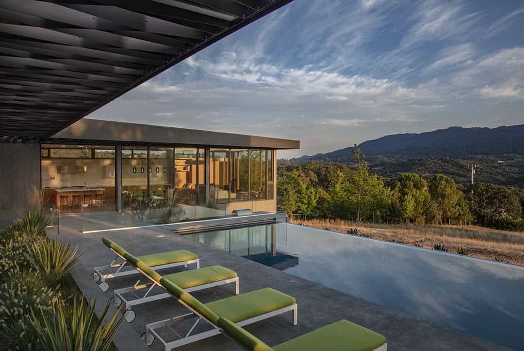 Lichen House by Schwartz and Architecture in Glen Ellen, California