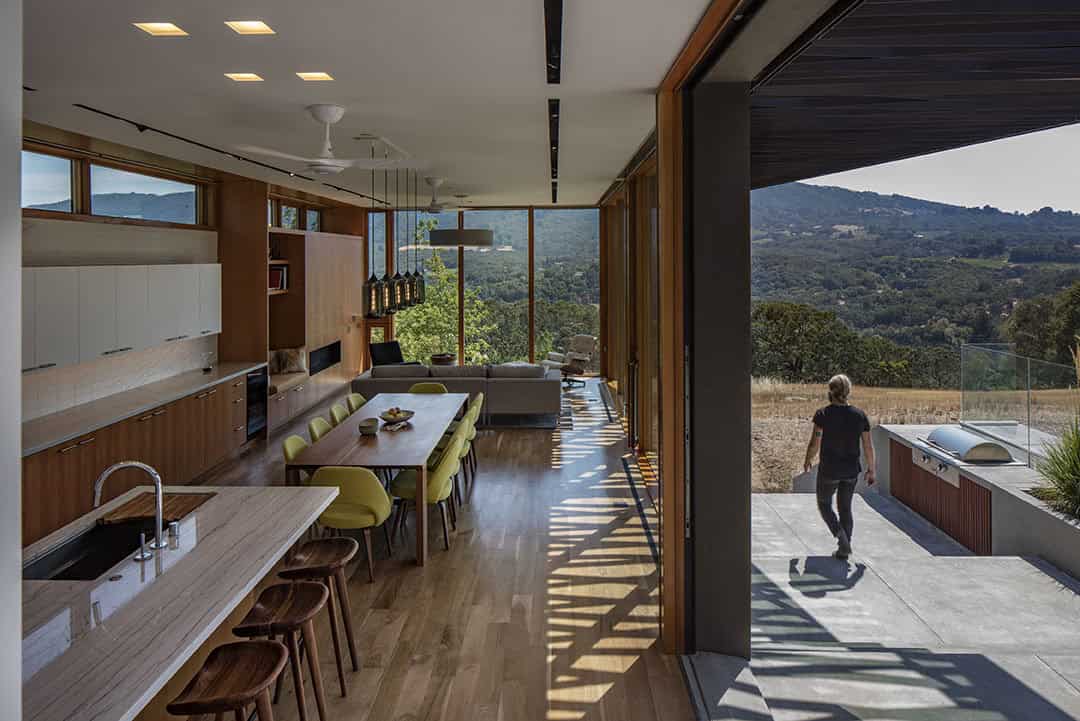 Lichen House by Schwartz and Architecture in Glen Ellen, California