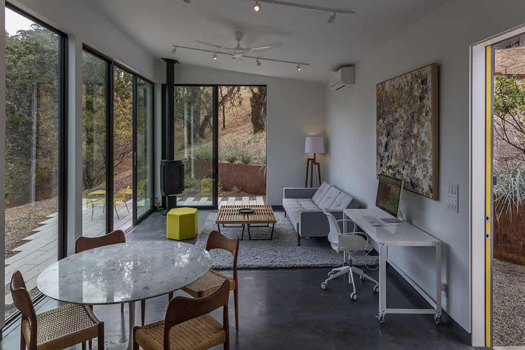 Lichen House by Schwartz and Architecture in Glen Ellen, California