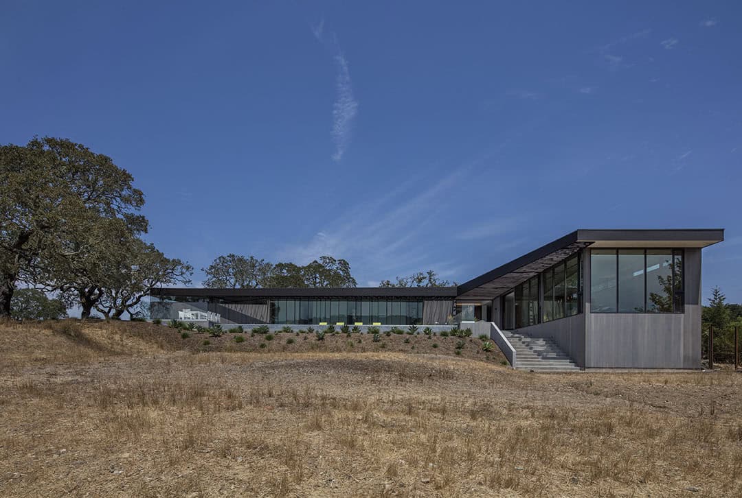Lichen House by Schwartz and Architecture in Glen Ellen, California