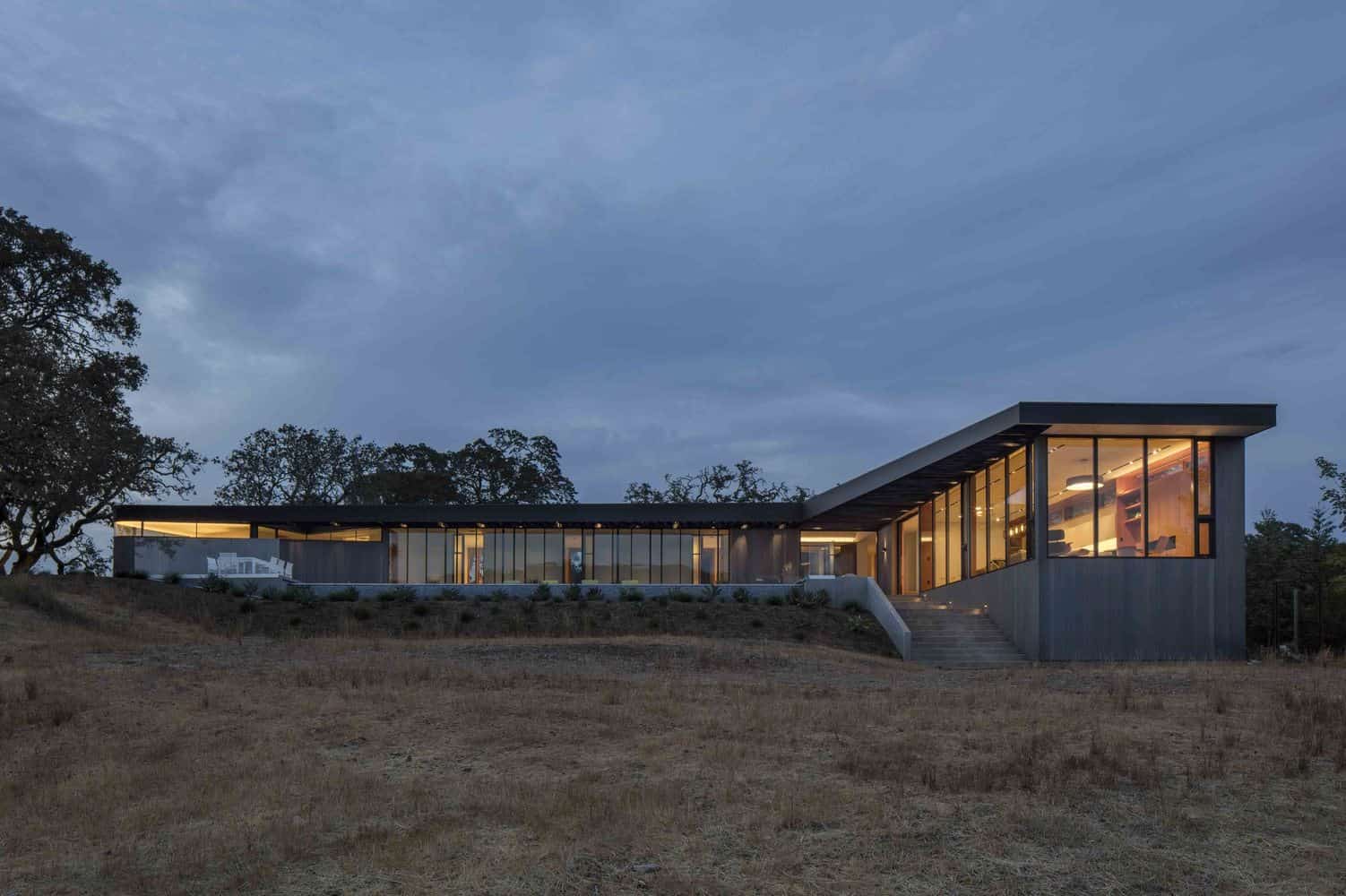 Lichen House by Schwartz and Architecture in Glen Ellen, California