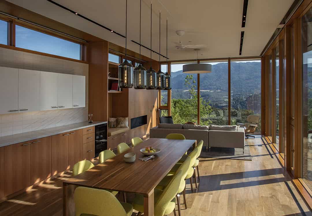 Lichen House by Schwartz and Architecture in Glen Ellen, California