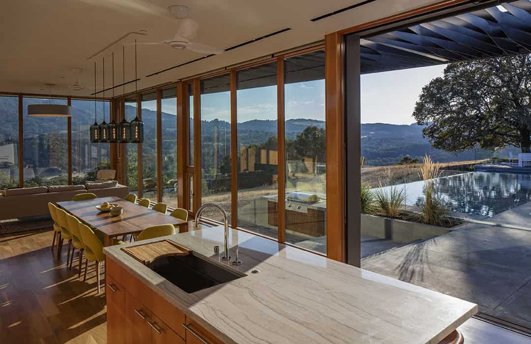 Lichen House by Schwartz and Architecture in Glen Ellen, California