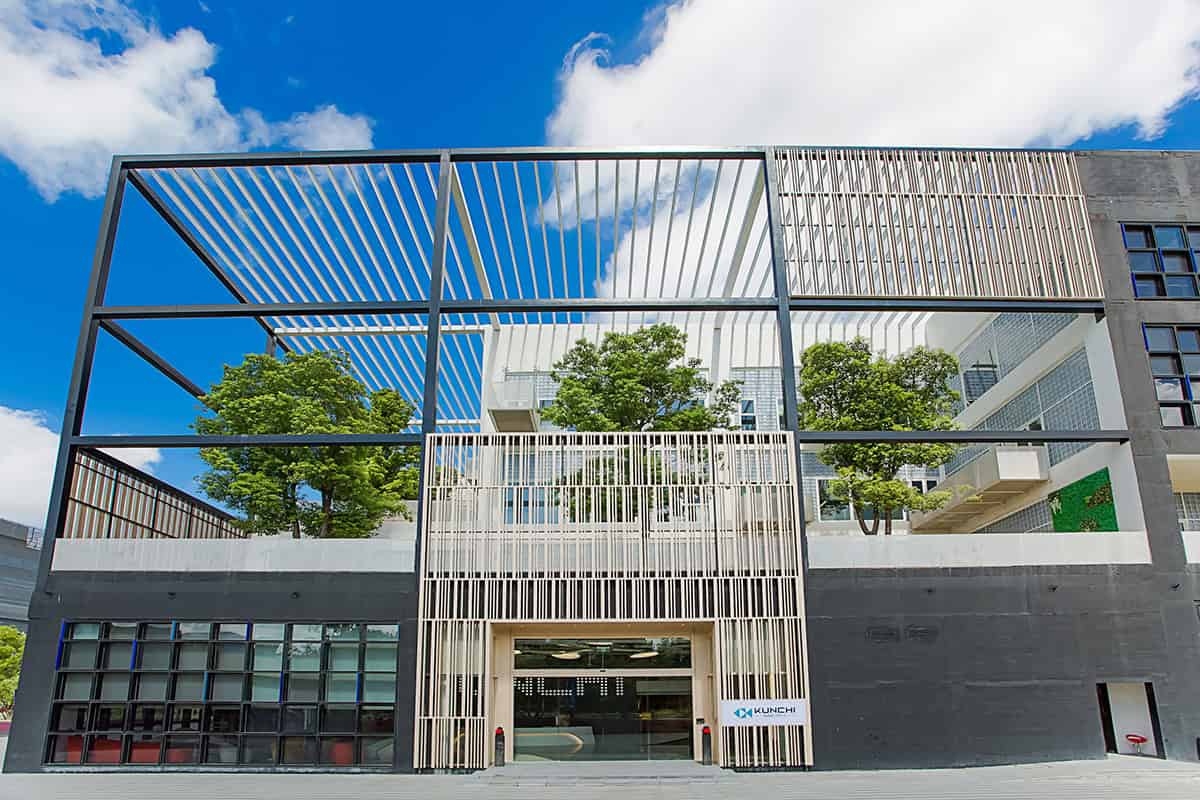 Office space design - Flowing melody Interior design of Shanghai KUNCHI office