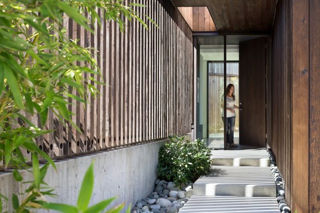 Okada Marshall House by D'Arcy Jones Architects in Sooke on Vancouver Island