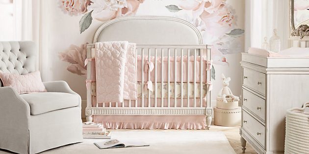 2019’s Top 5 Influential Nursery Décor Trends in Europe and Beyond - White, room ideas, nursery, non-toxic, nature themed, home decor, furniture, crown motifs, baby's room, animal themed