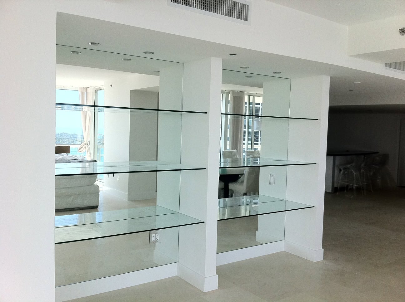 How to Maximize Your Room Space by using Glass wall Shelves How to Maximize Your Room Space by using Glass wall Shelves