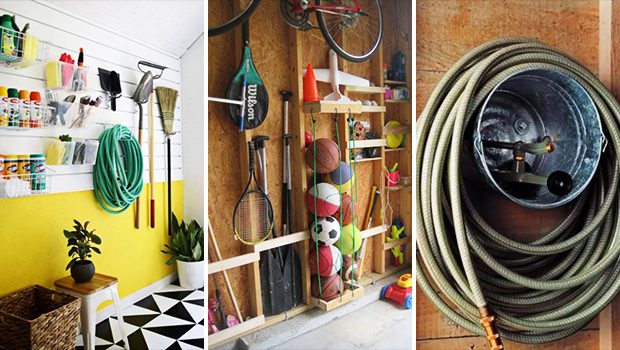 15 Clever DIY Ideas That Will Help You Organize Your Garage