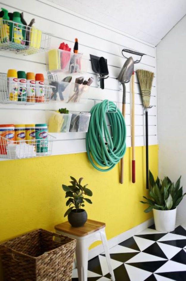 15 Clever DIY Ideas That Will Help You Organize Your Garage
