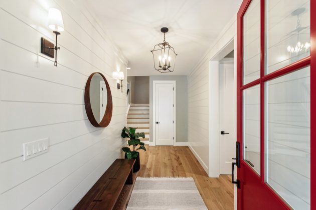 15 Farmhouse Entry Hall Designs That Will Give You A Warm Welcome