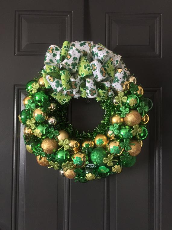 18 Stunning Handmade St. Patrick's Day Wreath Designs That Bring You Luck