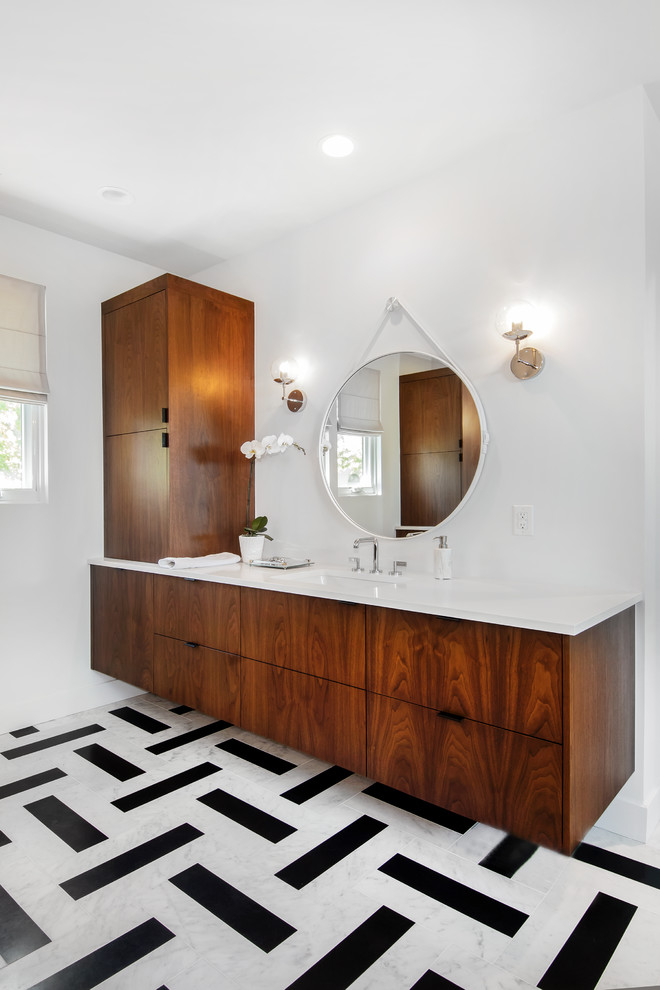 20 Imposing Mid-Century Modern Bathroom Designs You'll Fall In Love With