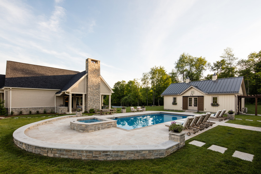 20 Sensational Farmhouse Swimming Pool Designs You Must See
