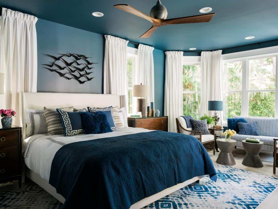 16 Fascinating Ideas For Blue Stress-Free Bedroom 16 Fascinating Ideas For Blue Stress-Free Bedroom