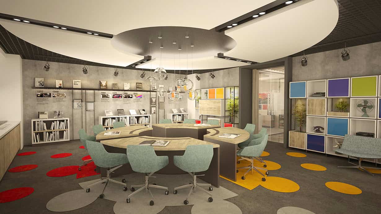 An Office Design Focusing on Employee Motivation: IMAK Ofset Management Office