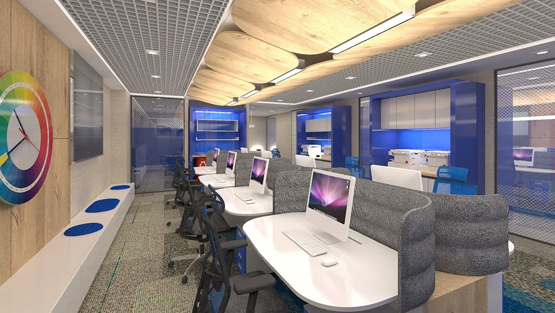 An Office Design Focusing on Employee Motivation: IMAK Ofset Management Office