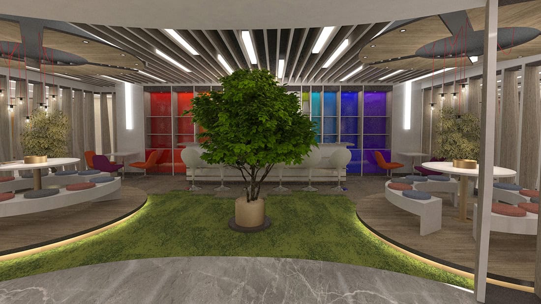 An Office Design Focusing on Employee Motivation: IMAK Ofset Management Office