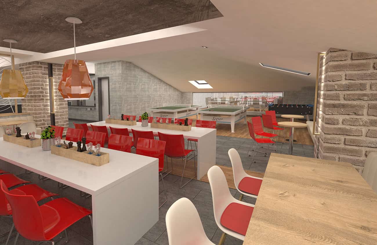 An Office Design Focusing on Employee Motivation: IMAK Ofset Management Office