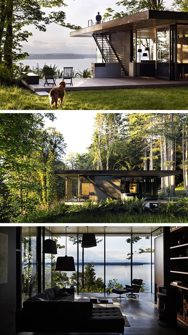 Case Inlet Retreat by MW Works in Lakebay, Washington