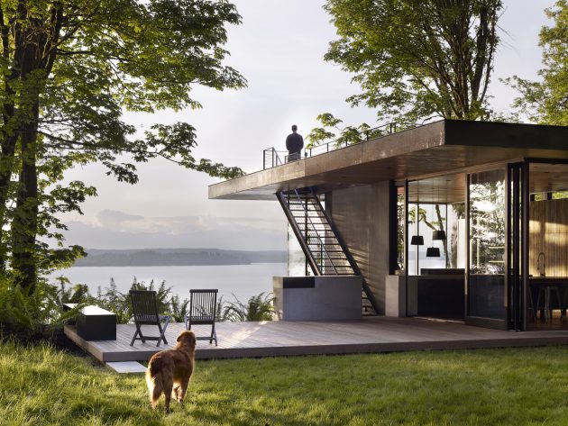 Case Inlet Retreat by MW Works in Lakebay, Washington