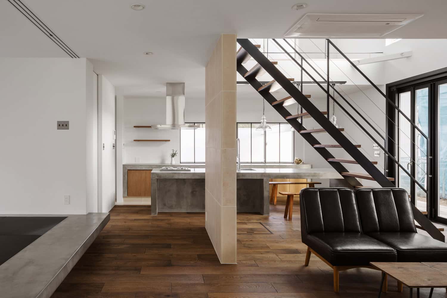 Circle House by Kichi Architectural Design in Tsukuba, Japan