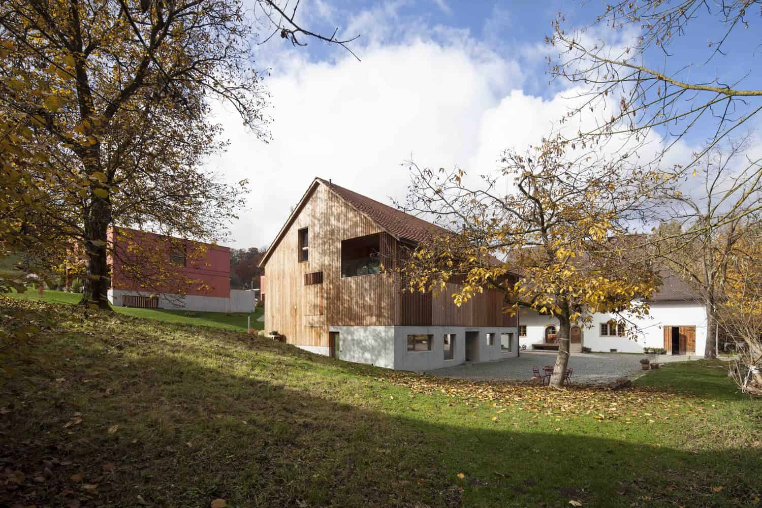 Mill Barn Conversion by Beck + Oser Architekten in Switzerland