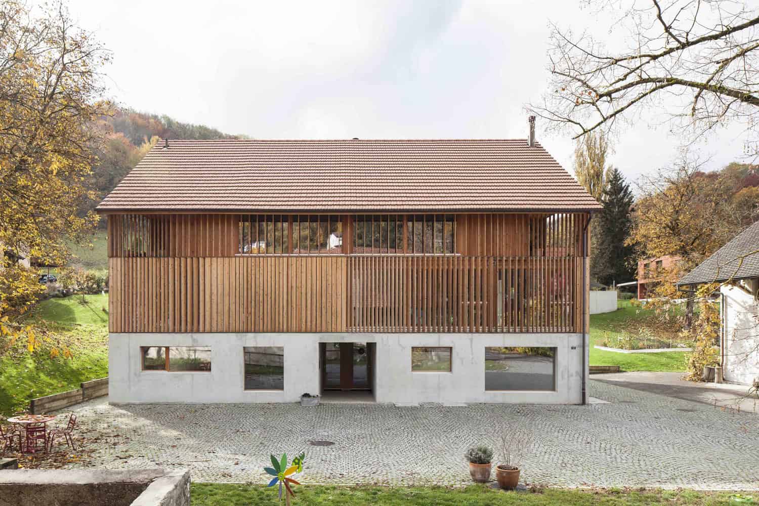 Mill Barn Conversion by Beck + Oser Architekten in Switzerland Mill Barn Conversion by Beck + Oser Architekten in Switzerland