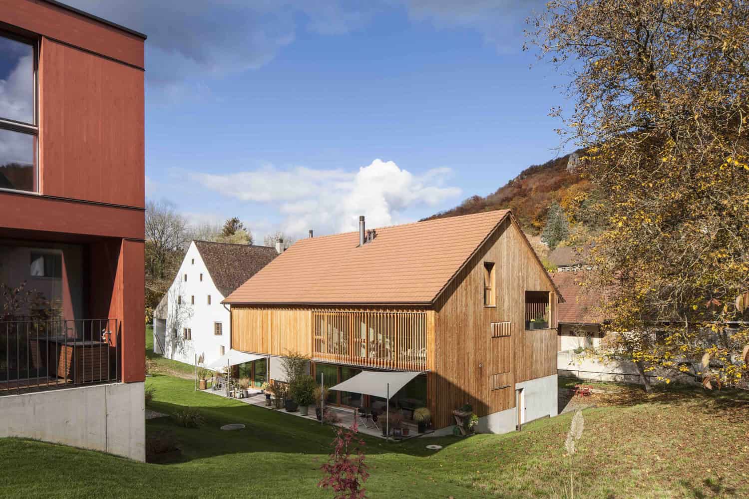 Mill Barn Conversion by Beck + Oser Architekten in Switzerland