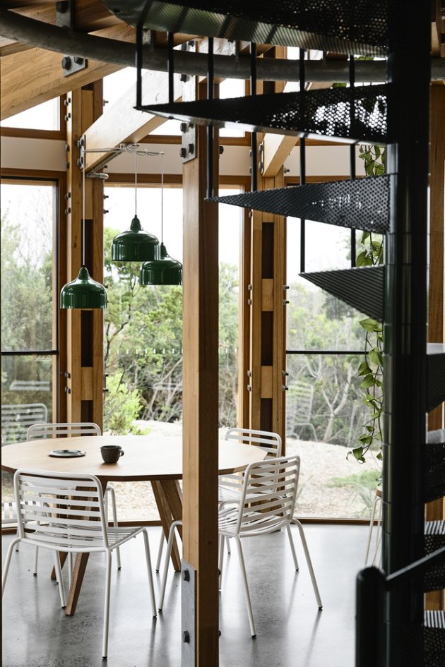 St. Andrews Beach House by Austin Maynard Architects in Victoria, Australia