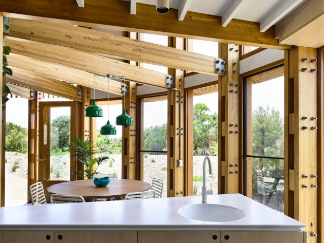 St. Andrews Beach House by Austin Maynard Architects in Victoria, Australia
