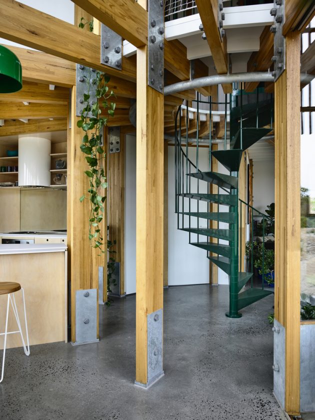 St. Andrews Beach House by Austin Maynard Architects in Victoria, Australia