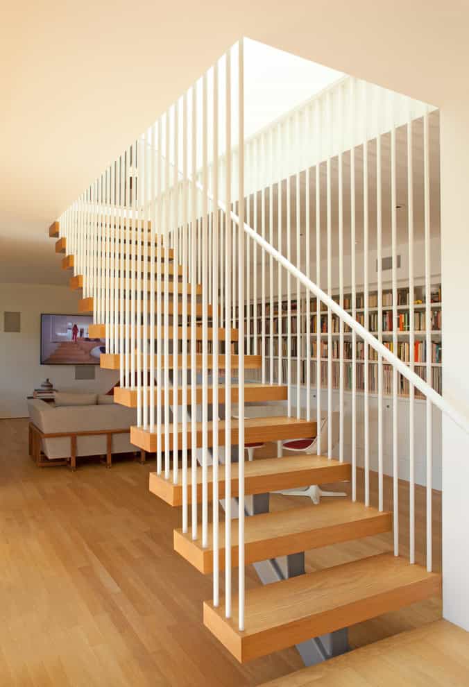 15 Stellar Mid Century Modern Staircase  Designs That 