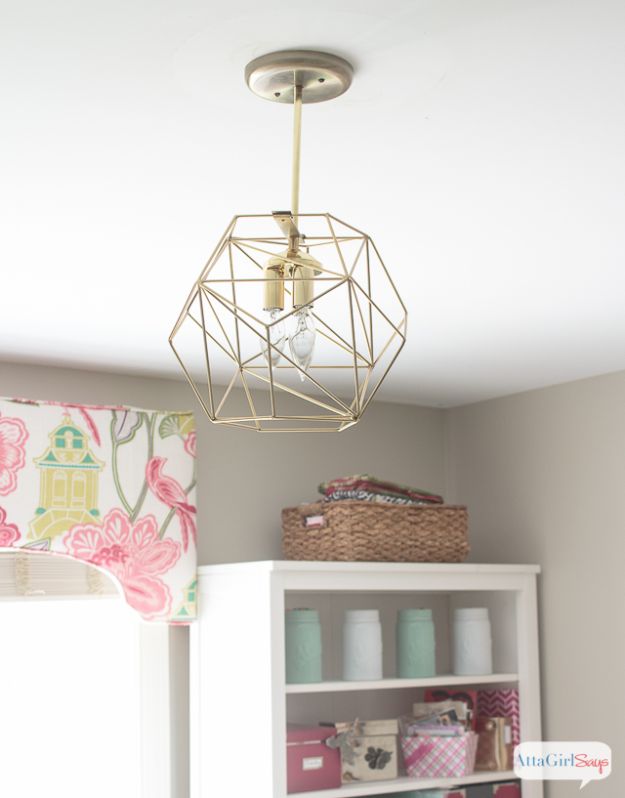 16 Great DIY Light Fixtures That You Can Create In Just A Few Hours