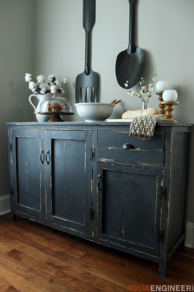 16 Stylish & Practical DIY Sideboard Projects You're Going To Want To Craft