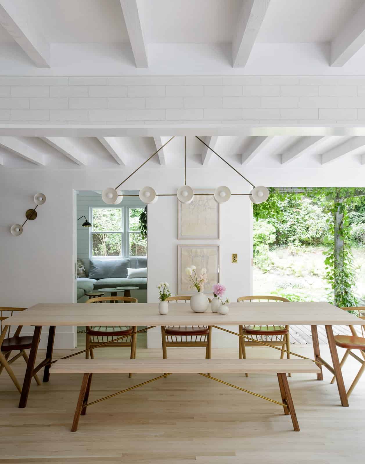 A Hamptons Beach Retreat gets a Scandinavian-Style Interior Makeover A Hamptons Beach Retreat gets a Scandinavian-Style Interior Makeover