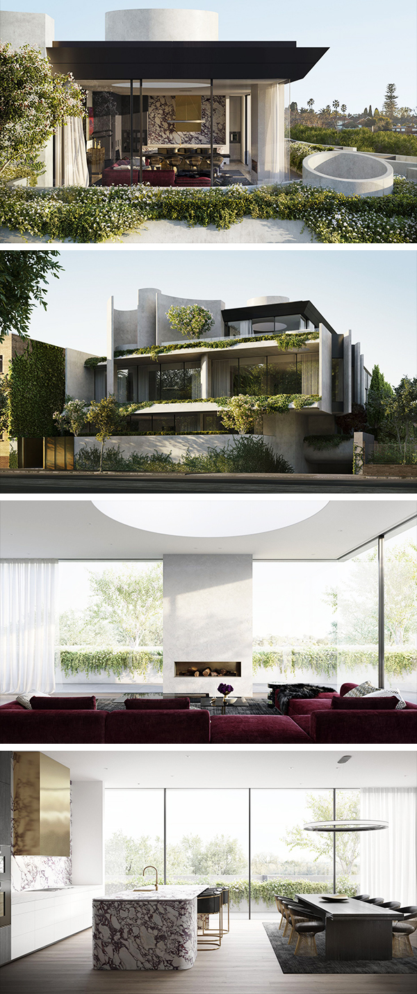 Fawkner House by Rob Mills Architecture in South Yarra, Melbourne