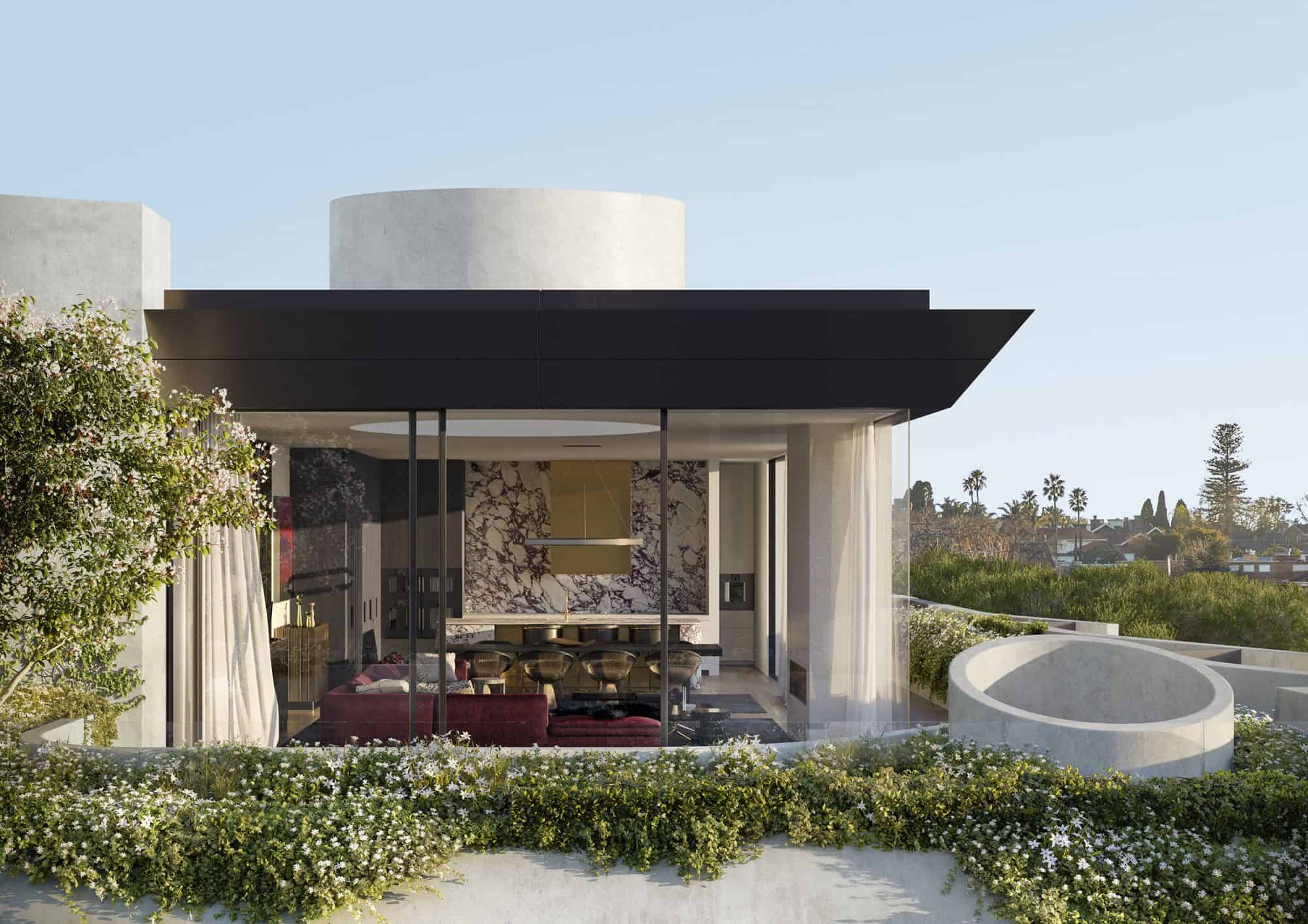 Fawkner House by Rob Mills Architecture in South Yarra, Melbourne