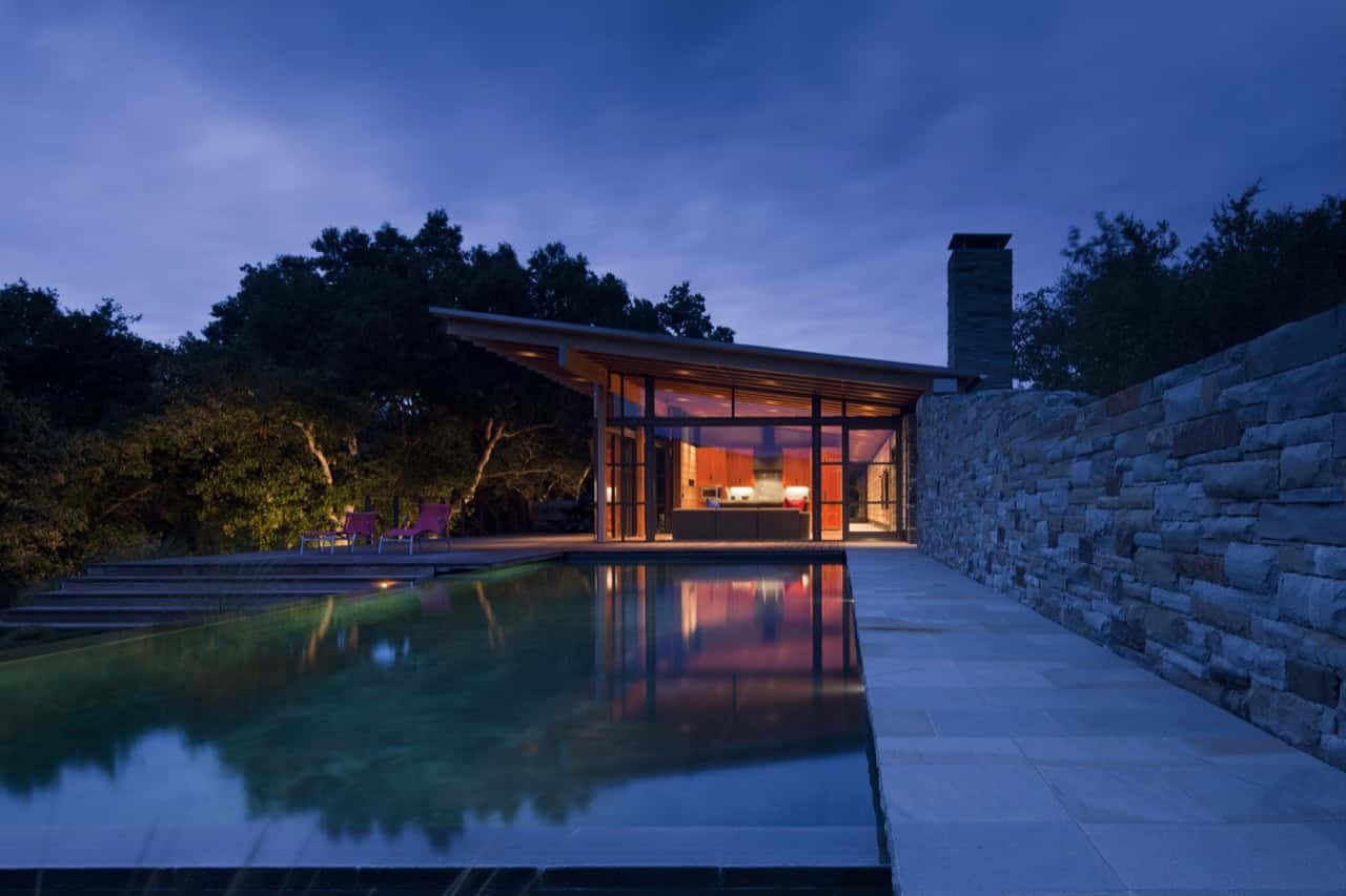 Halls Ridge Knoll Guest House by Bohlin Cywinski Jackson in Carmel-by-the-Sea, California