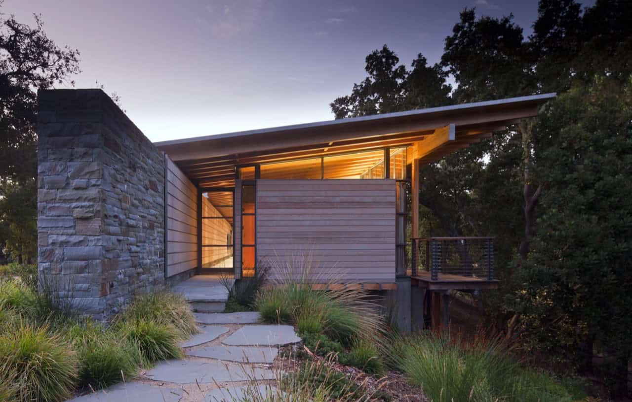 Halls Ridge Knoll Guest House by Bohlin Cywinski Jackson in Carmel-by-the-Sea, California