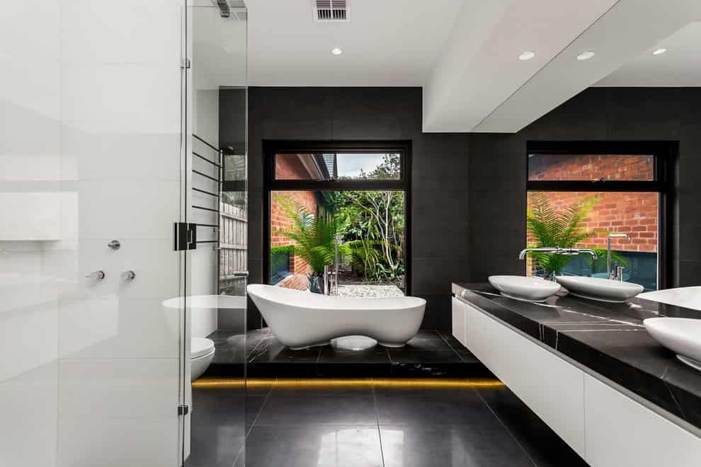 12. Home Spa decorating with Marble 12. Home Spa decorating with Marble