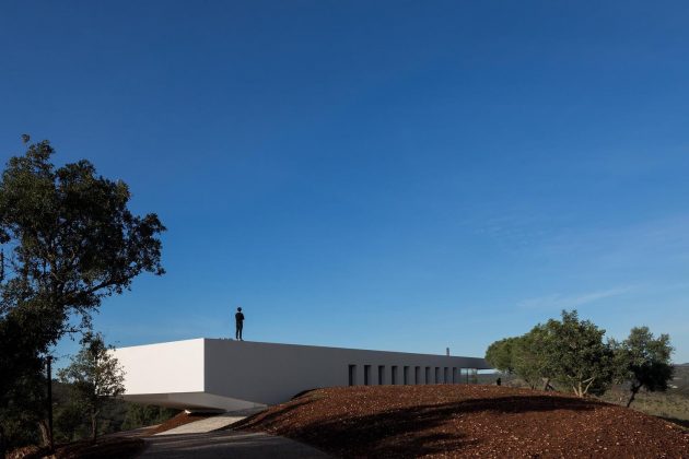 House in Messines by Vitor Vilhena Architects in Portugal