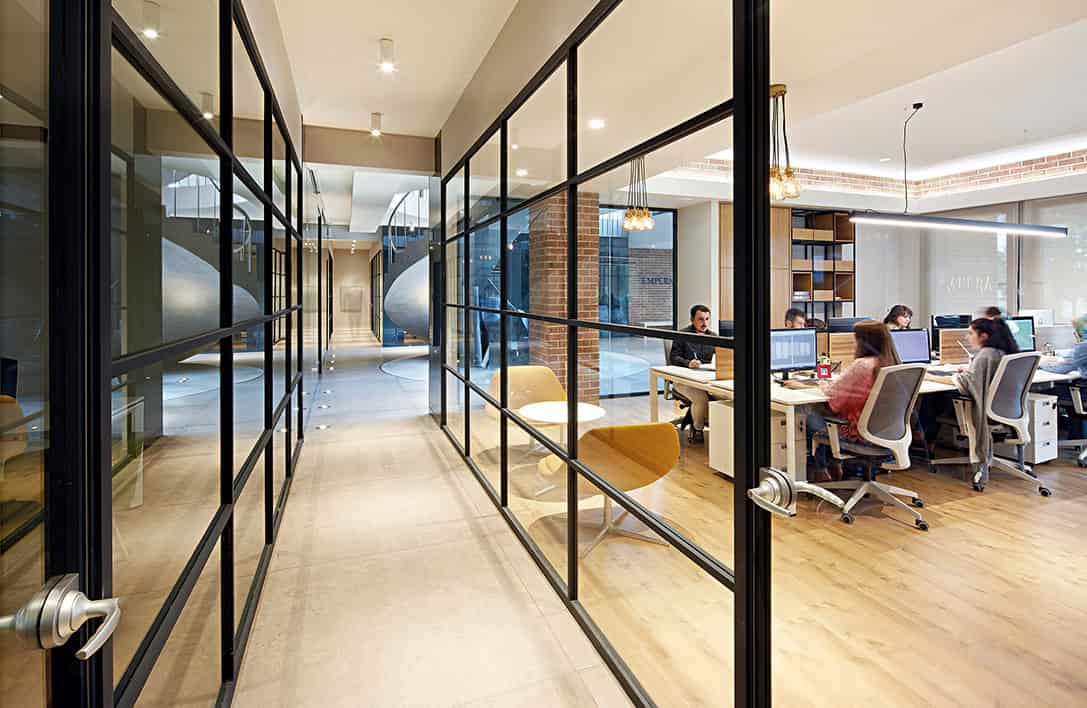 Inspired by The Red Soil Found in The Region: EMPERA HEADQUARTERS