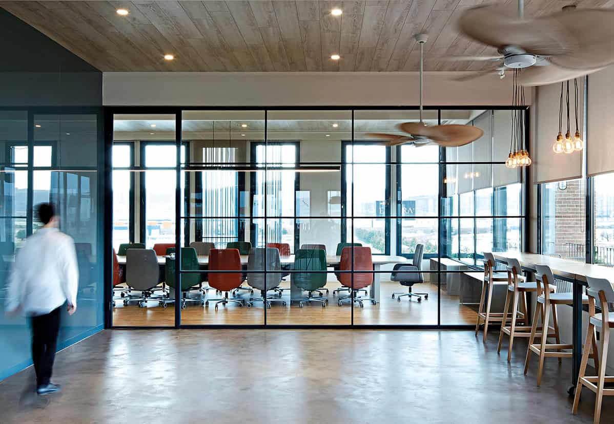 Inspired by The Red Soil Found in The Region: EMPERA HEADQUARTERS