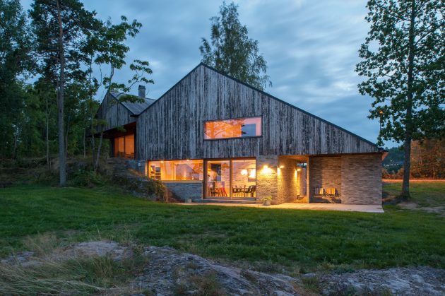 Off/Ramberg House by Schjelderup Trondahl Architects AS in Holmestrand, Norway