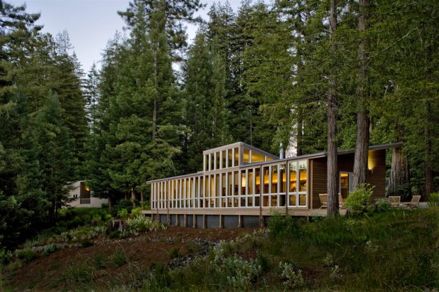 Sebastopol Residence by Turnbull Griffin Haesloop Architects in California